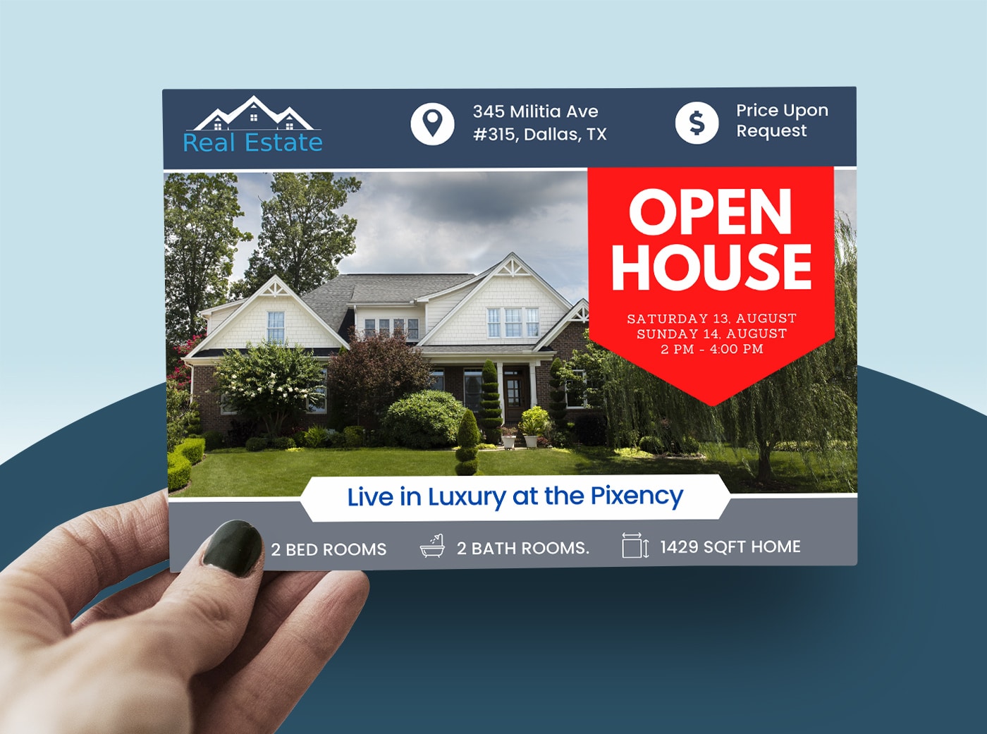Quantum Digital Real Estate Postcards 10+ Real Estate Postcard Ideas & CANVA Templates (For Realtors